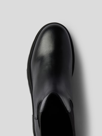 Anine Bing Chelsea Boots aus Leder-Mix Schwarz 5