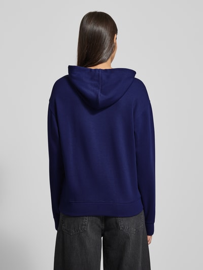 MSCH Copenhagen Hoodie van viscosemix met logo, model 'IMA' Donkerblauw - 5