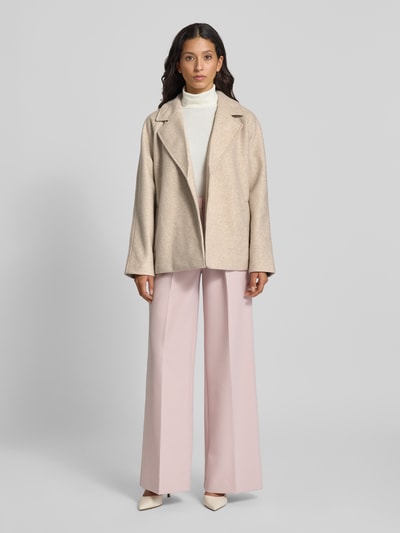 Vero Moda Relaxed fit jack met reverskraag, model 'VMFORTUNEAYA' Beige - 1