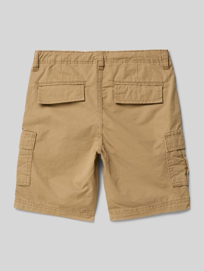Jack & Jones Regular Fit Cargoshorts mit Label-Patch Modell 'BOWIE' Khaki 3