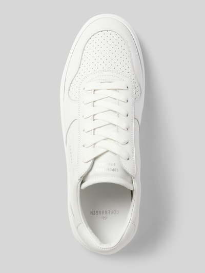 Copenhagen Leren sneakers met labeldetails Wit - 3