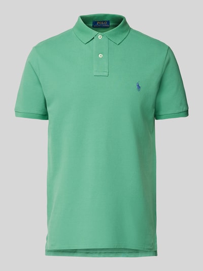 Polo Ralph Lauren Poloshirt met labelstitching Groen - 1