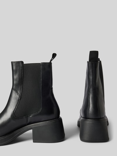 Vagabond Buty chelsea ze skóry bydlęcej model ‘DORAH’ Czarny 2