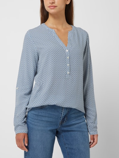 Montego Blusenshirt mit Allover-Muster  Rauchblau 4