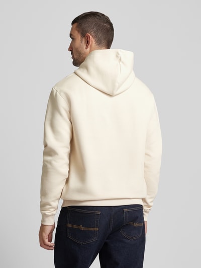 Karl Lagerfeld Hoodie met labelstitching Offwhite - 5