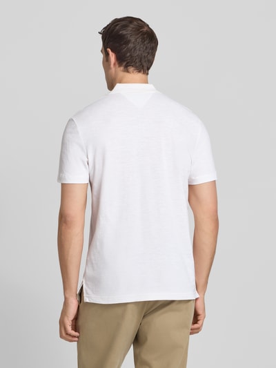 Tommy Hilfiger Regular Fit Poloshirt aus reiner Baumwolle Weiss 5