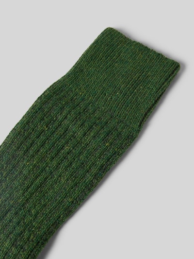 Unio Socken mit Kaschmir-Anteil Gruen 2