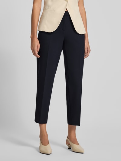 Cambio Stoffhose mit Bügelfalte Modell 'KRYSTAL' Marine 4