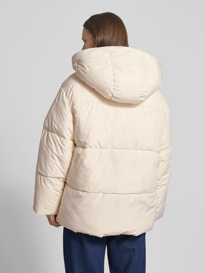 Jake*s Casual Steppjacke mit Futter aus Teddyfell Ecru 5