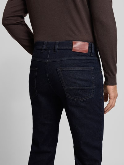 bugatti Regular Fit jeans met steekzakken Marineblauw - 3