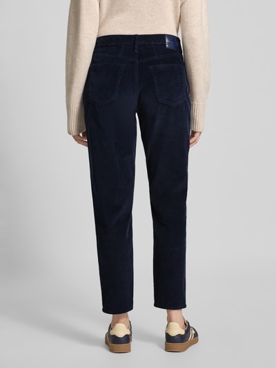 Brax Corduroy broek met 5-pocketmodel, model 'MILEY' Marineblauw - 5