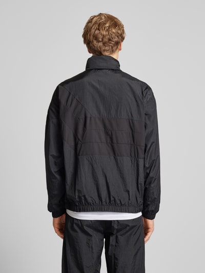 SERGIO TACCHINI Trainingsjack met labelstitching, model 'PATRICK' Zwart - 5