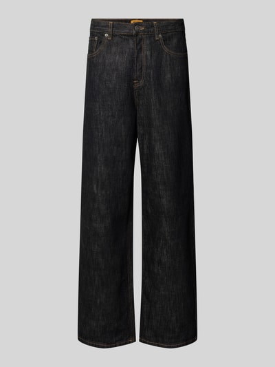 ONLY & SONS Jeans Wide Fit Jeans mit Raw Denim Optik Dunkelblau 1
