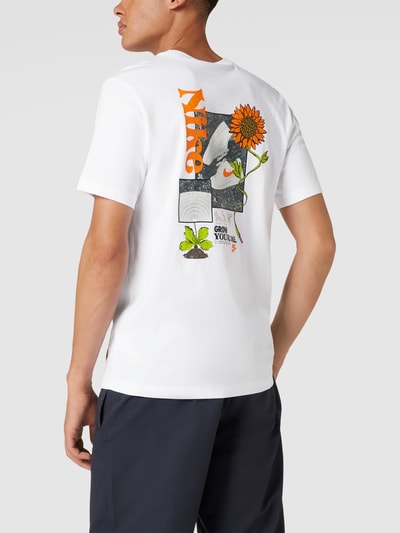 Nike T-Shirt mit Motiv-Print Modell 'GRAPHIC' Weiss 5