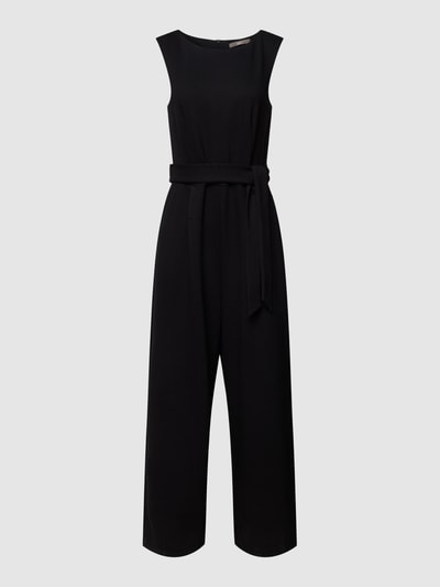 Jake*s Collection Jumpsuit mit U-Boot-Ausschnitt Black 2