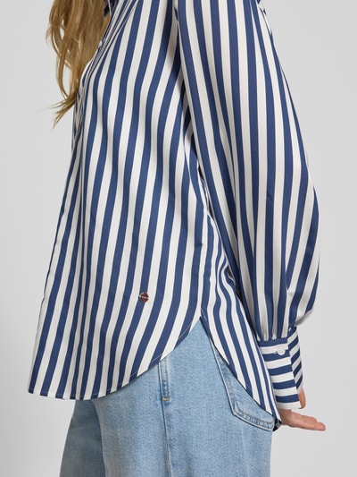 Brax Regular Fit Hemdbluse mit Sportmanschetten Modell 'Vic' Marine 3