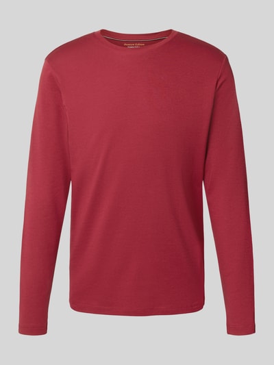 Christian Berg Men Longsleeve met ronde hals Donkerrood - 2