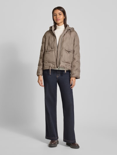 WHITE LABEL Regular Fit Jacke mit Pattentaschen Schlamm 1