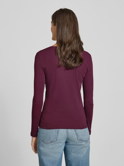 Christian Berg Woman Bluzka z długim rękawem z dekoltem okrągłym Wiśniowy 5