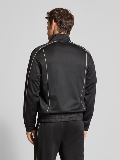 ARMANI EXCHANGE Sweatjack met ritssluiting, model 'FELPA' Zwart - 5