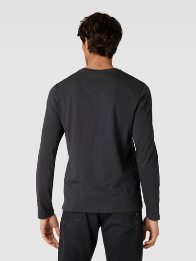 camel active Longsleeve mit kurzer Knopfleiste Anthrazit 5