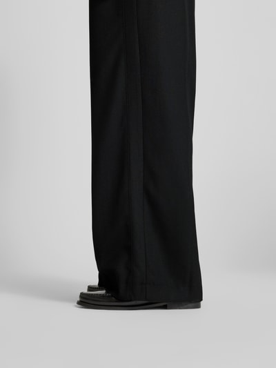 WON HUNDRED Wide Fit Anzughose mit Lanawoll-Anteil Black 3