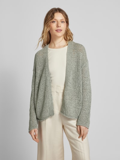 Marc O'Polo Loose Fit Cardigan aus Bändchengarn Mint 4