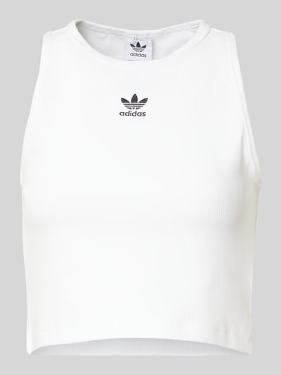 adidas Originals Tanktop in Ripp-Optik Weiss 1