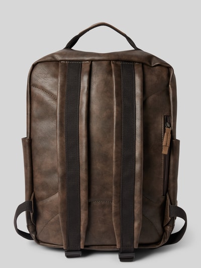 camel active Rugzak met labelpatch, model 'LAOS' Middenbruin - 4