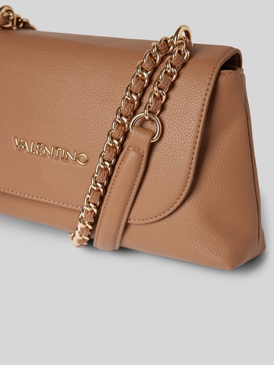 VALENTINO BAGS Handtas met labelapplicatie, model 'ARCADIA' Camel - 2