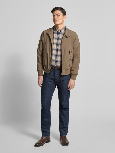 Marc O'Polo Regular fit functioneel jack  Camel - 1