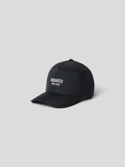 Dsquared2 Cap mit Label-Print Schwarz 2