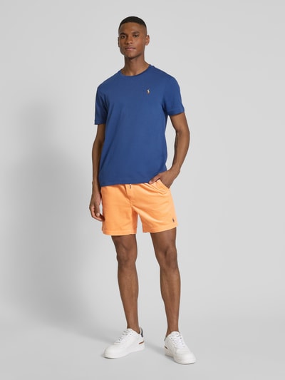 Polo Ralph Lauren Classic Fit Shorts mit elastischem Bund Orange 1