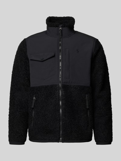 Polo Ralph Lauren Bluza rozpinana ze stójką Czarny 2