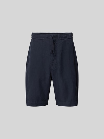Officine Générale Shorts mit elastischem Bund Marine 2