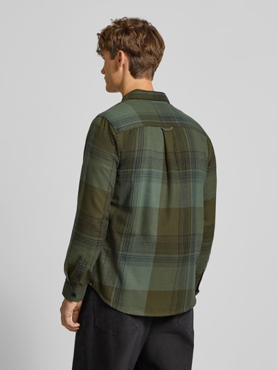 Blend Regular Fit Freizeithemd mit Button-Down-Kragen Modell 'Dac' Oliv 5