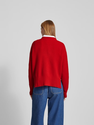 Closed Oversized Wollpullover aus reiner Wolle Rot 5