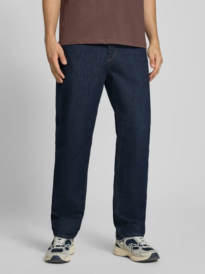 ONLY & SONS Straight Fit Jeans aus reiner Baumwolle Model 'EDGE' Dunkelblau 4