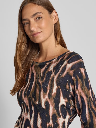 Betty Barclay Bluzka z długim rękawem z dekoltem okrągłym Granatowy 3