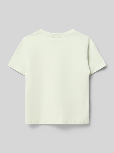 Productfoto, Regular Fit T-Shirt uit puur katoen model 'BEATE' van Only, effen, ronde hals, korte mouwen, jerseystructuur, kinder-T-shirt