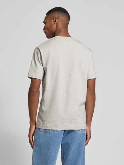Marc O'Polo T-shirt o kroju regular fit z czystej bawełny Srebrny melanż 5