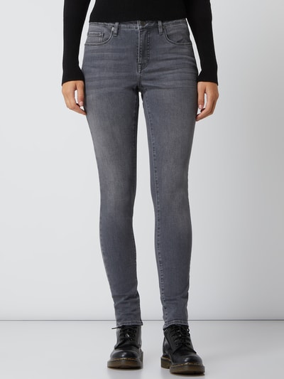 OPUS Slim Fit Jeans mit Stretch-Anteil Modell 'Elma' Hellgrau 4