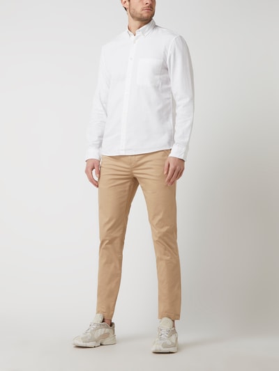 Scotch & Soda Slim fit chino met stretch, model 'Mott' Zand - 1