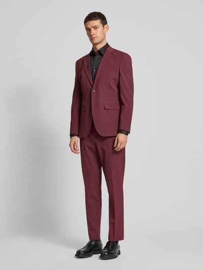 SELECTED HOMME Slim Fit Sakko mit Brustleistentasche Modell 'LIAM' Bordeaux 1