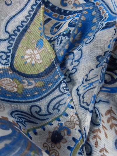 Codello Schal mit Paisley-Muster Blau 2