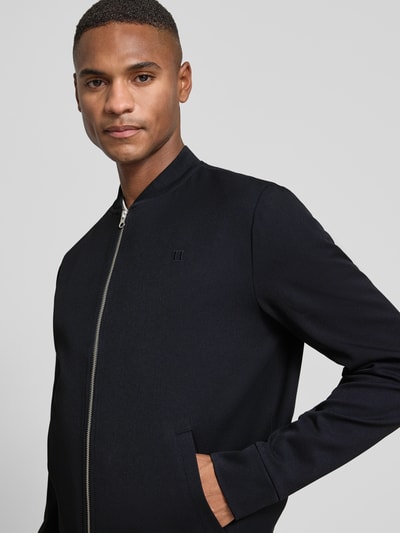 Les Deux Jack met opstaande kraag, model 'Como' Marineblauw - 3