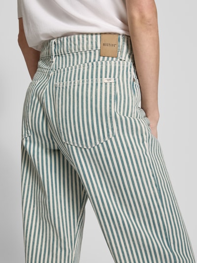 Mustang Jeansy z szeroką nogawką i 5 kieszeniami model ‘Madison’ Niebieski 3