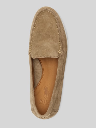 Polo Ralph Lauren Loafer aus echtem Rindsleder Beige 3