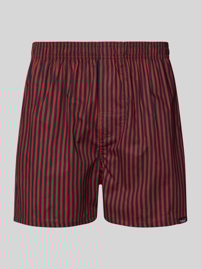 POCKIES Boxershorts mit elastischem Bund Bordeaux 1