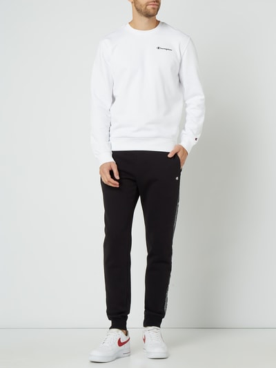 CHAMPION Sweatshirt mit Logo-Print  Weiss 1